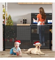 Baby Gate or Dog Gate,Toddler Pet Retractable