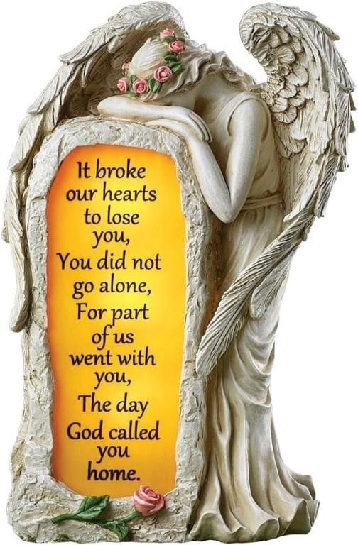 SM3532  Collections Etc Angel Statue with Verse, 6