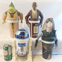 Star Wars Cups w Straws