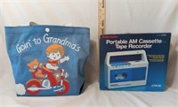 Goin' To Grandma's, Portable Tape Recorder