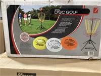 Steel disc golf set