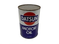 DATSUN MOTOR OIL LITRE CAN