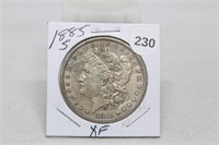 1885S XF Morgan Silver Dollar