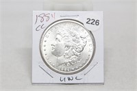 1884 CC BU Morgan Silver Dollar