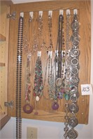 Necklaces and belts