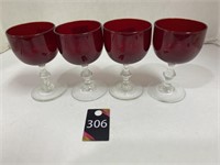 Ruby Red Goblets