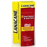 PACK OF 3 - Lanacane Fast Relief & Anti-Itch Cream