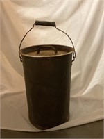 14” T medal bucket w/ handle( Lid doesn’t remove)