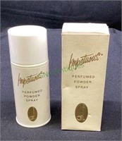 Vintage Impetuous perfumed powder spray with