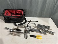 Craftsman bag with tools - see photos