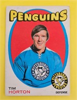 Tim Horton 1971-72 O-Pee-Chee #186