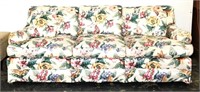 Drexel Floral & Butterfly Upholstered Sofa