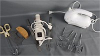 Continental Electric Kitchen Hand Mixer & GE Knife