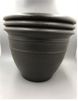 $44 Southern Patio 14.5'' Inch Hudson Planter 3 Pk