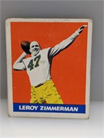 1948 Leaf #32 Leroy Zimmerman "Boston Yanks"