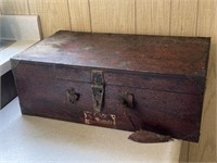 Wood Hinged Box