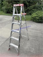 Werner Six Foot Aluminum Ladder