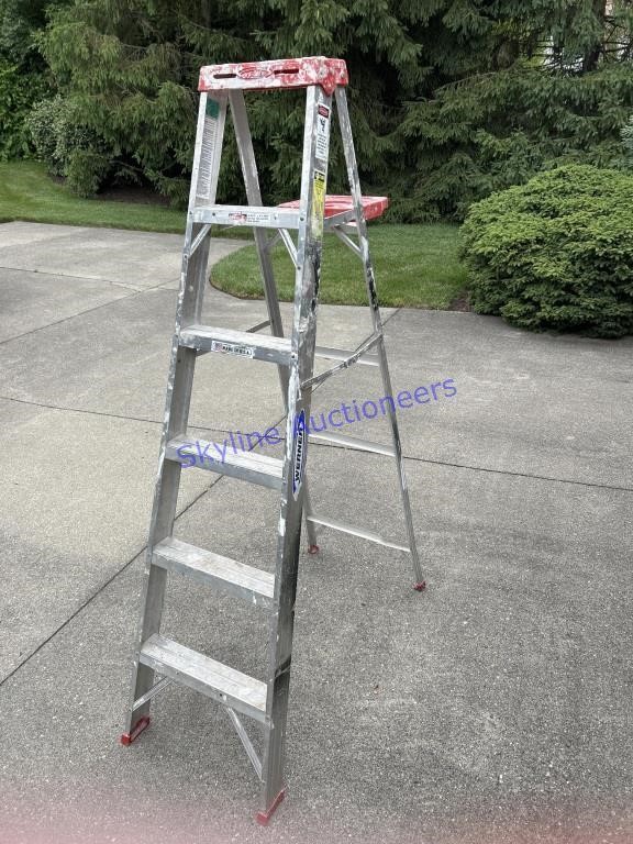 Werner Six Foot Aluminum Ladder