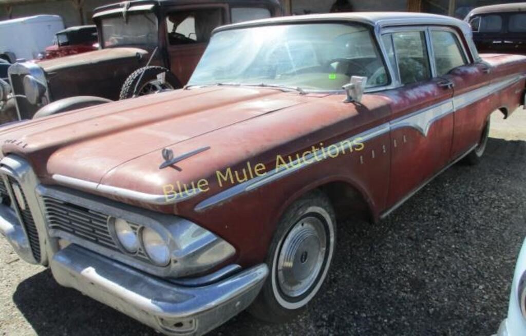 1959 Edsel Sedan Ranger 4dr w/title, motor