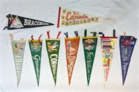 Lot Of Felt Pennants