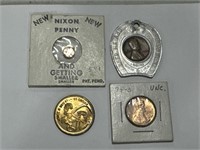 (N) Box Find Nixon Penny, Good Luck Penny& more