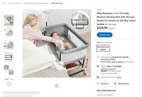 E9035  Portable 4-in-1 Bassinet Yadala