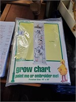 Sesame street grow chart