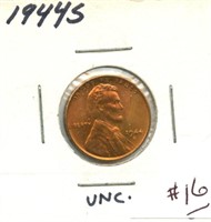 1944-S Lincoln Cent - Nice Uncirculated