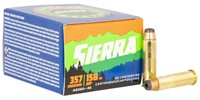 Sierra A836036 Outdoor Master  357 Mag 158 gr Jack