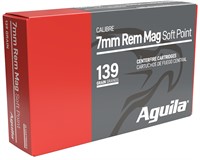 Aguila 80591AG   7mm Rem Mag 139 gr InterLock Boat