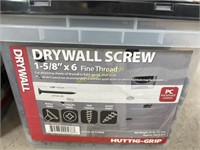 1 5/8" x 6" Fine Thread Drywall Screws