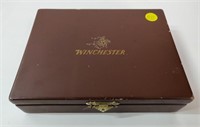 WINCHESTER BOX w/ VINTAGE COLLECTIBLES