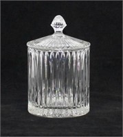 Crystal Bisquit Jar