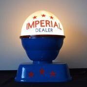 IMPERIAL DEALER GLOBE, TOP IS GLASS