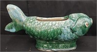 Ceramic fish planter