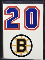 85-86 Topps Boston Bruins sticker #31