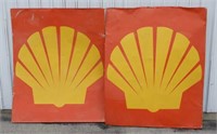 2 SHELL CLAMSHELL SST SIGNS