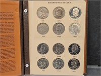 1971-78  Eisenhower Silver Proof Dollars  22 Coins