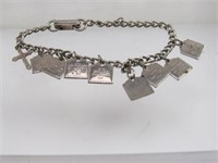 Vintage 10 Commandments Bracelet