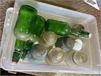 Glass Bottles / Glass Insulators / Porcelain Knobs