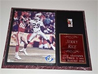 JERRY RICE 127TH TOUCHDOWN PLAQUE