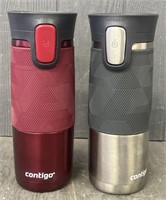 (2) Contigo Autoseal Mugs