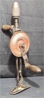 Vintage 1900s Millers Falls large gear-drive hand