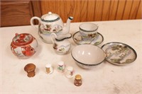 Tea Pots, Cups & Thimbles