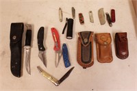 knife collection: folding knives & buck hunting