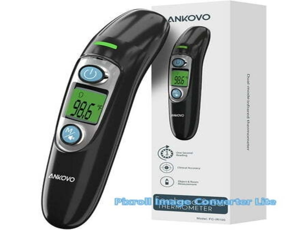 1 Size  ANKOVO Dual Mode Infrared Thermometer  1s