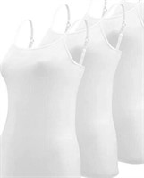 (3)  Basic Adjustable Tank Top for Women and Girl