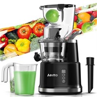 Aeitto Cold Press Juicer, Whole Vertical Juicer,