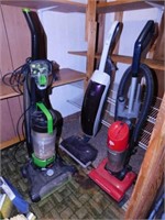 Dirt Devil & Bissell Power Force upright vacuums