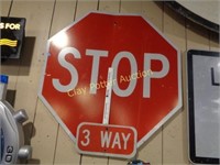 STOP Metal Traffic Sign